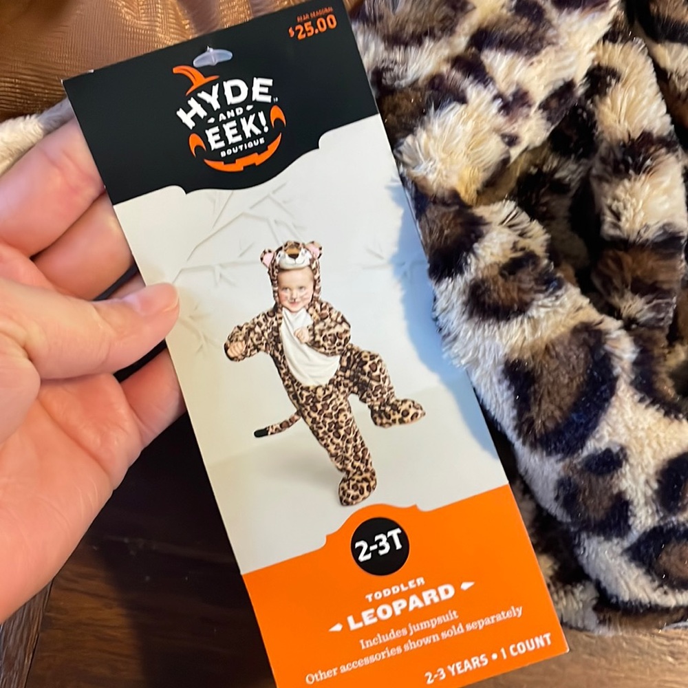Leopard Costume new 2-3T